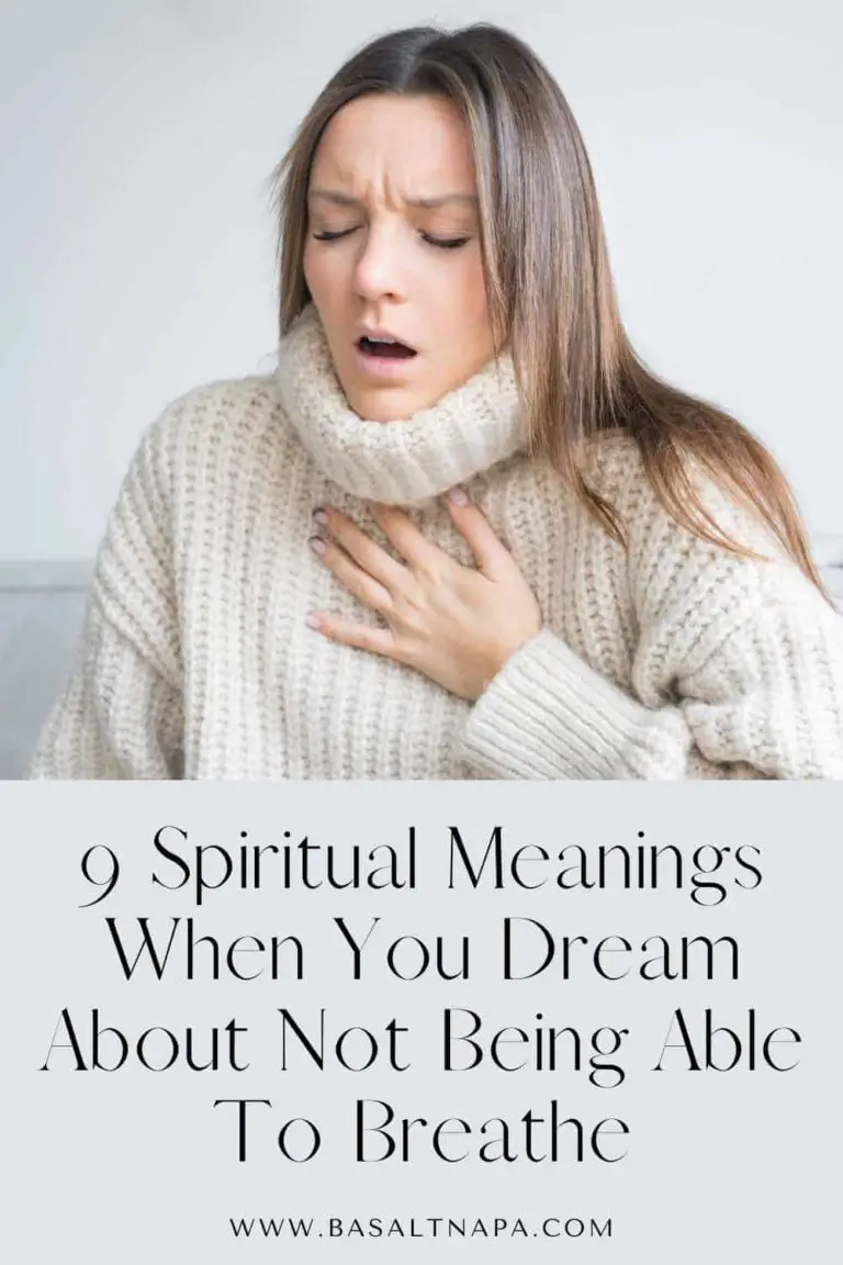 Spiritual Meaning of Not Being Able to Breathe