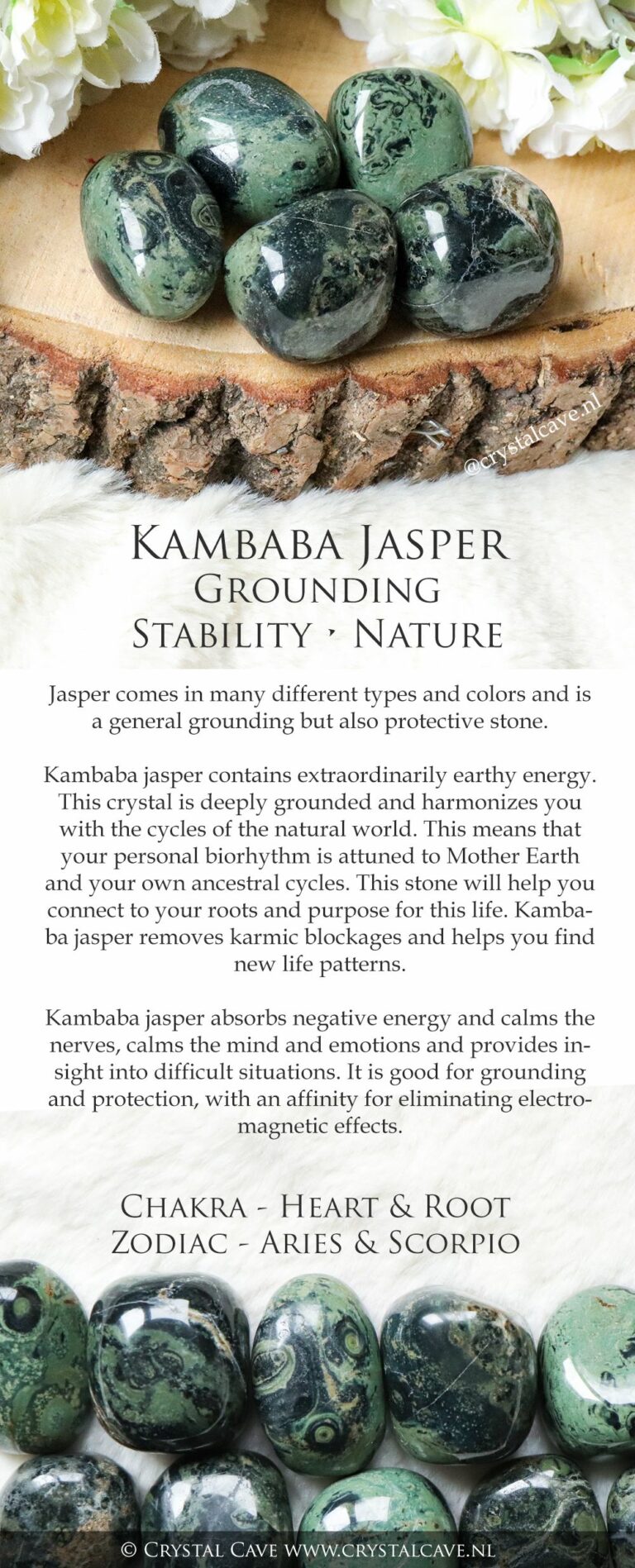 Kambaba Jasper Spiritual Meaning