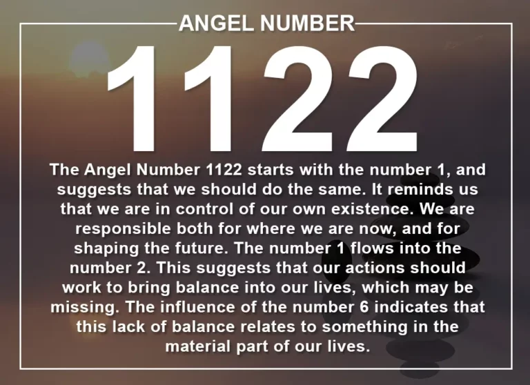 1122 Angel Number Meaning: Spiritual Awakening and Divine Balance
