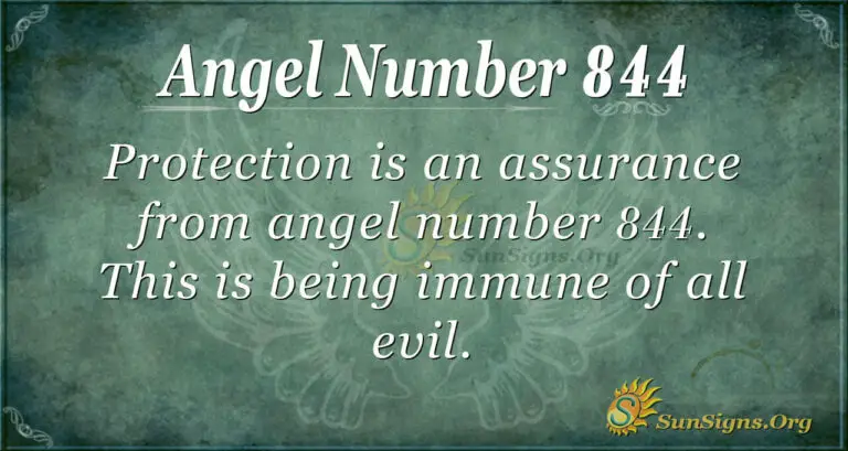 844 Angel Number Meaning