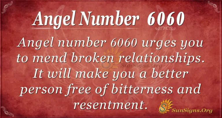 6060 Angel Number Meaning