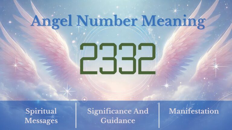 2332 Angel Number Meaning: What Does It Signify?