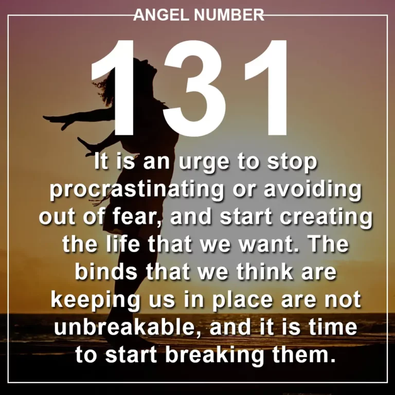 131 Angel Number Meaning