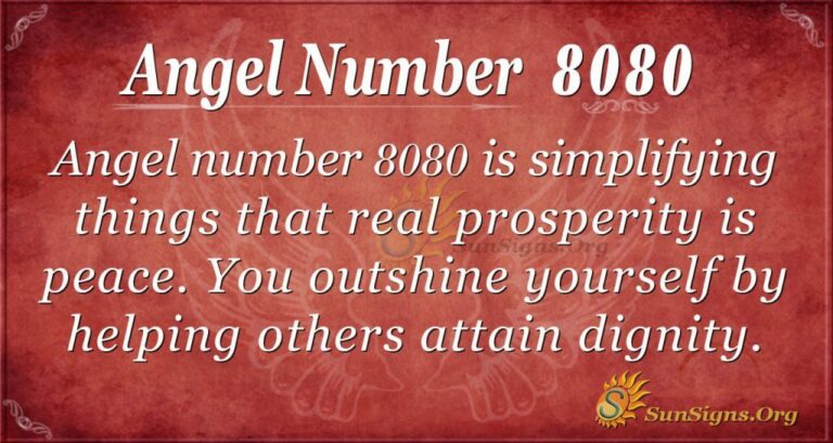 8080 Angel Number Meaning