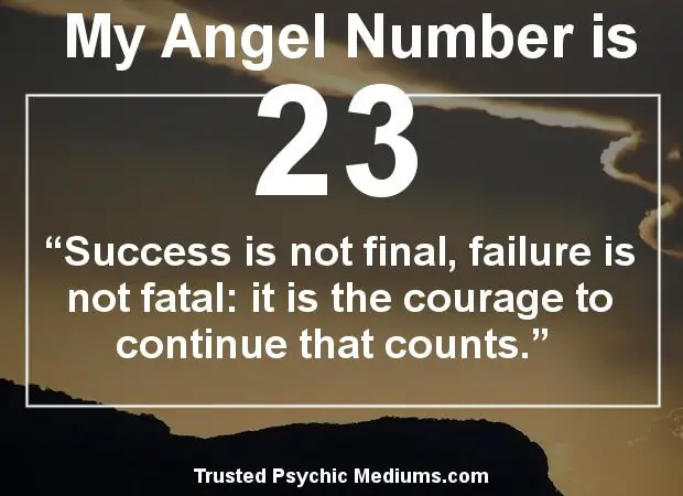 23 Angel Number Meaning
