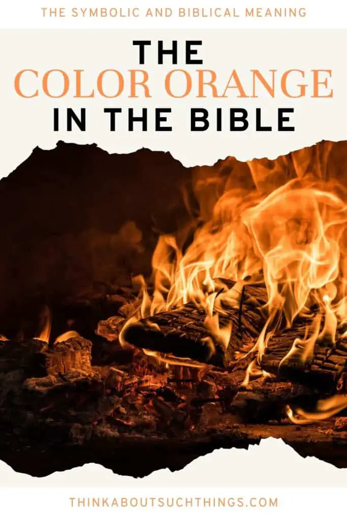 Biblical Meaning of Color Orange