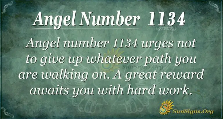 Biblical Meaning of 1134