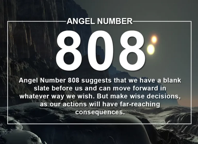 Angel Number 808 Meaning
