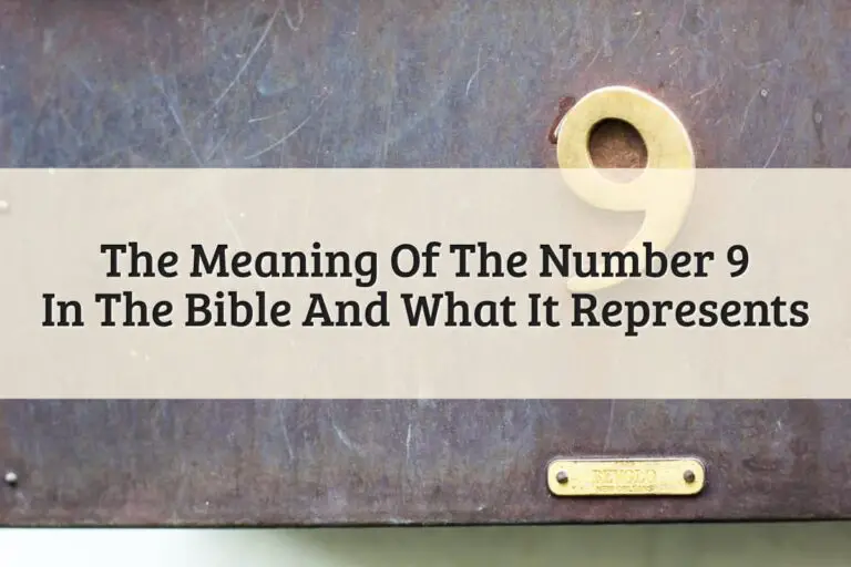 Biblical Meaning of 9