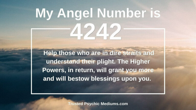 4242 Angel Number Meaning