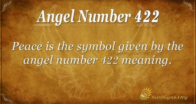 422 Angel Number Meaning