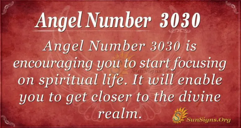 3030 Angel Number Meaning
