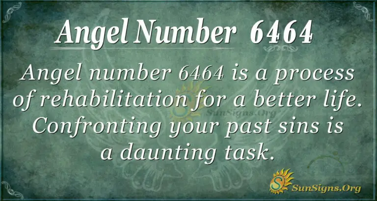 6464 Angel Number Meaning