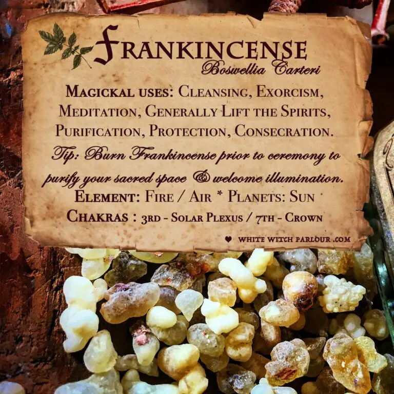 Frankincense Spiritual Meaning