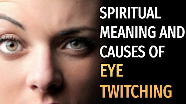 Right Eye Twitching Spiritual Meaning: What Does It Sign?