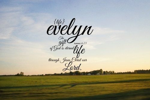 Biblical Meaning of Evelyn