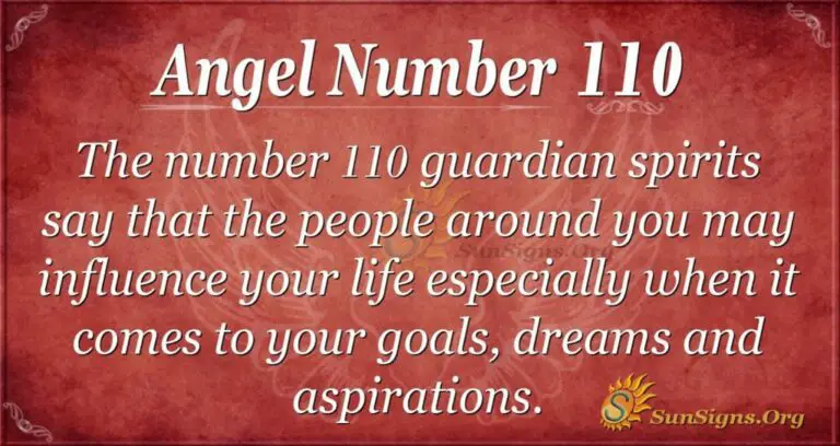 110 Angel Number Meaning
