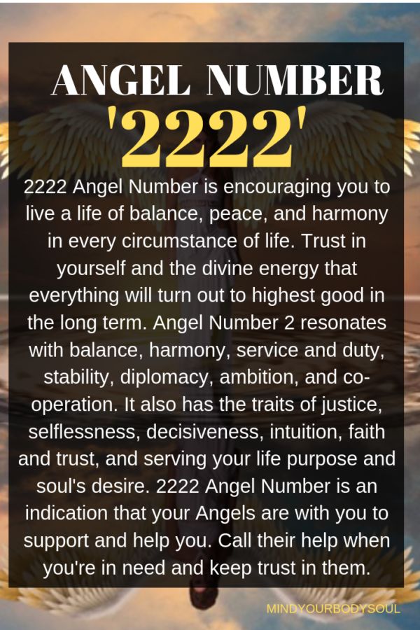 Angel Number 2222 Meaning: Divine Signs of Balance and Manifestation