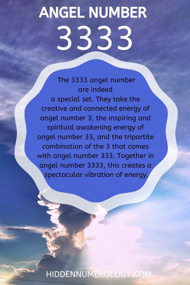 3333 Angel Number Meaning