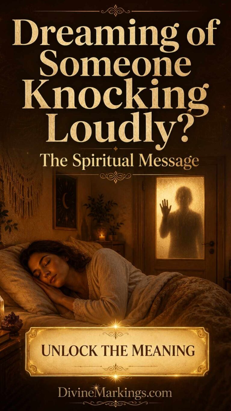 Spiritual Meaning of Dreaming of Someone Banging on Your Door