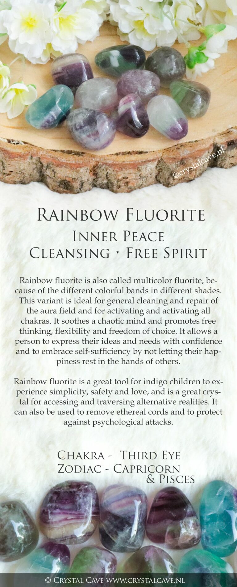 Rainbow Fluorite Spiritual Meaning