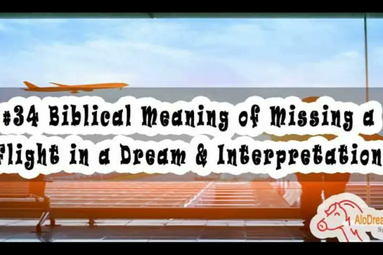 Biblical Meaning of Missing a Flight in a Dream