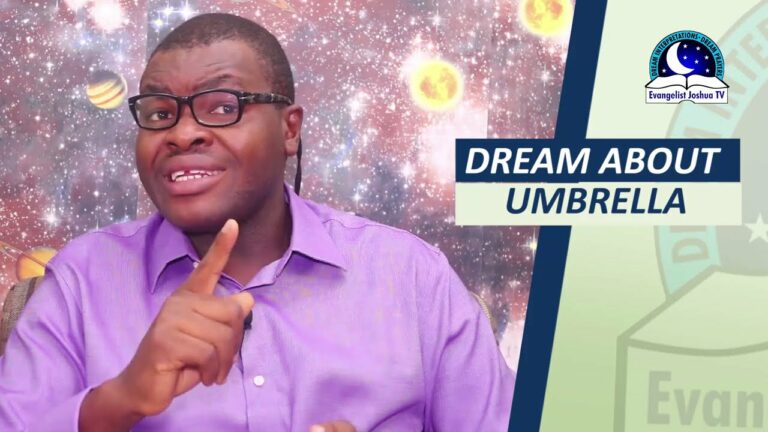 Biblical Dream Meaning of Umbrella