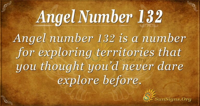 132 Angel Number Meaning