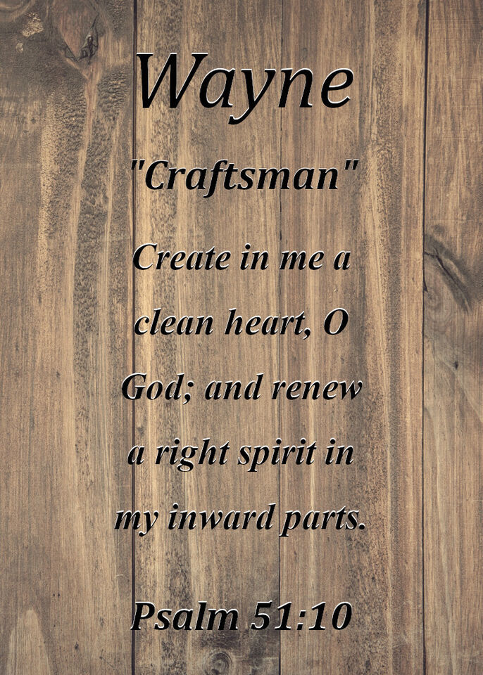 Biblical Meaning of the Name Wayne