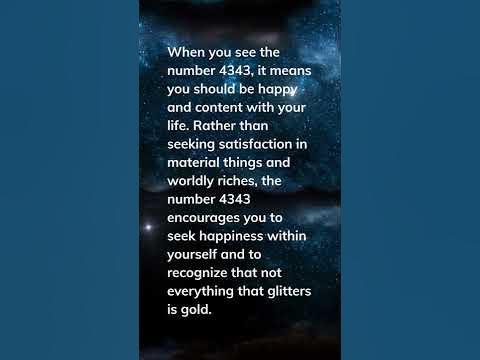 4343 Angel Number Meaning