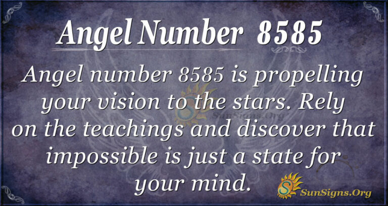 Angel Number 8585 Meaning: Divine Guidance for Abundance and Change