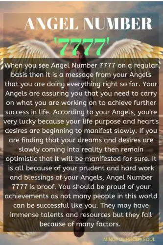 7777 Angel Number Meaning