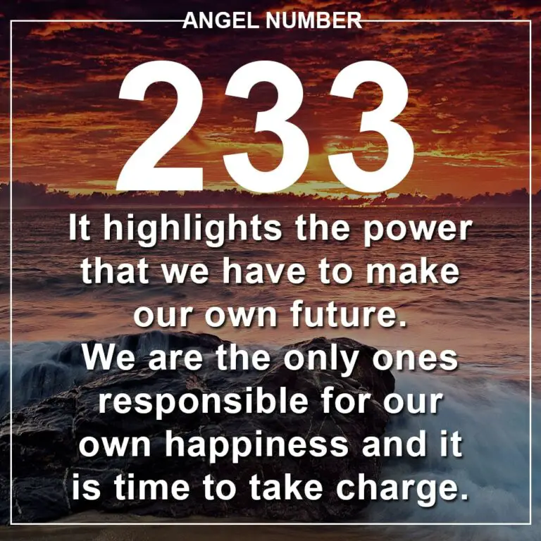 233 Angel Number Meaning
