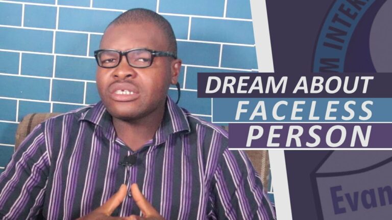 Biblical Dream Meaning of Faceless Person: Spiritual Interpretation