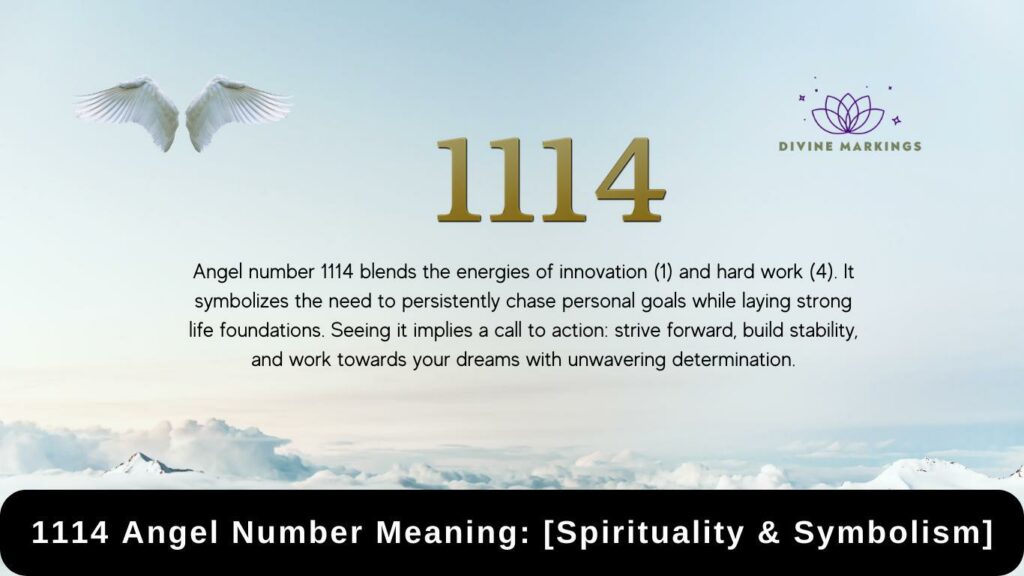 1114 Angel Number Meaning