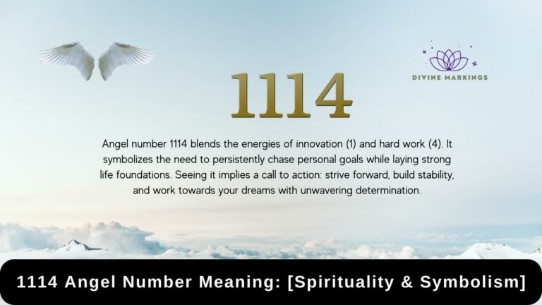 1114 Angel Number Meaning: [Spirituality & Symbolism]