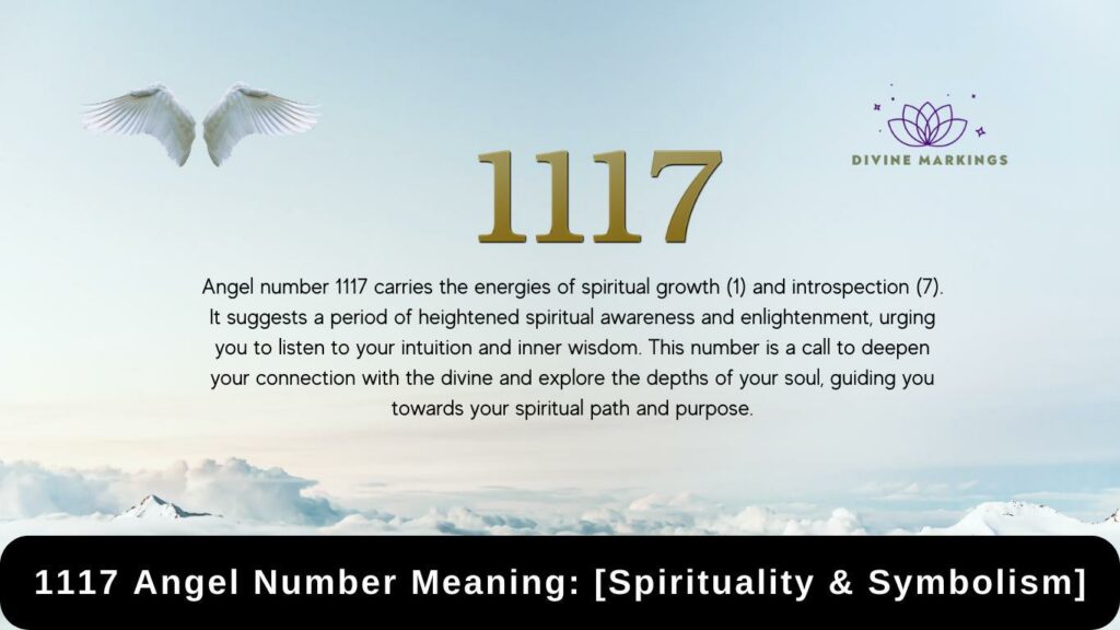 1117 Angel Number Meaning