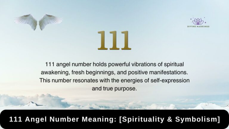 111 Angel Number Meaning: [Spirituality & Symbolism]