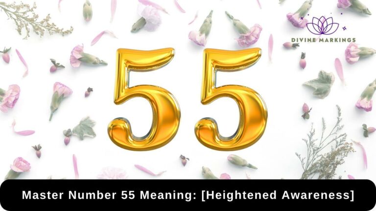 Master Number 55 Meaning: [Heightened Awareness]