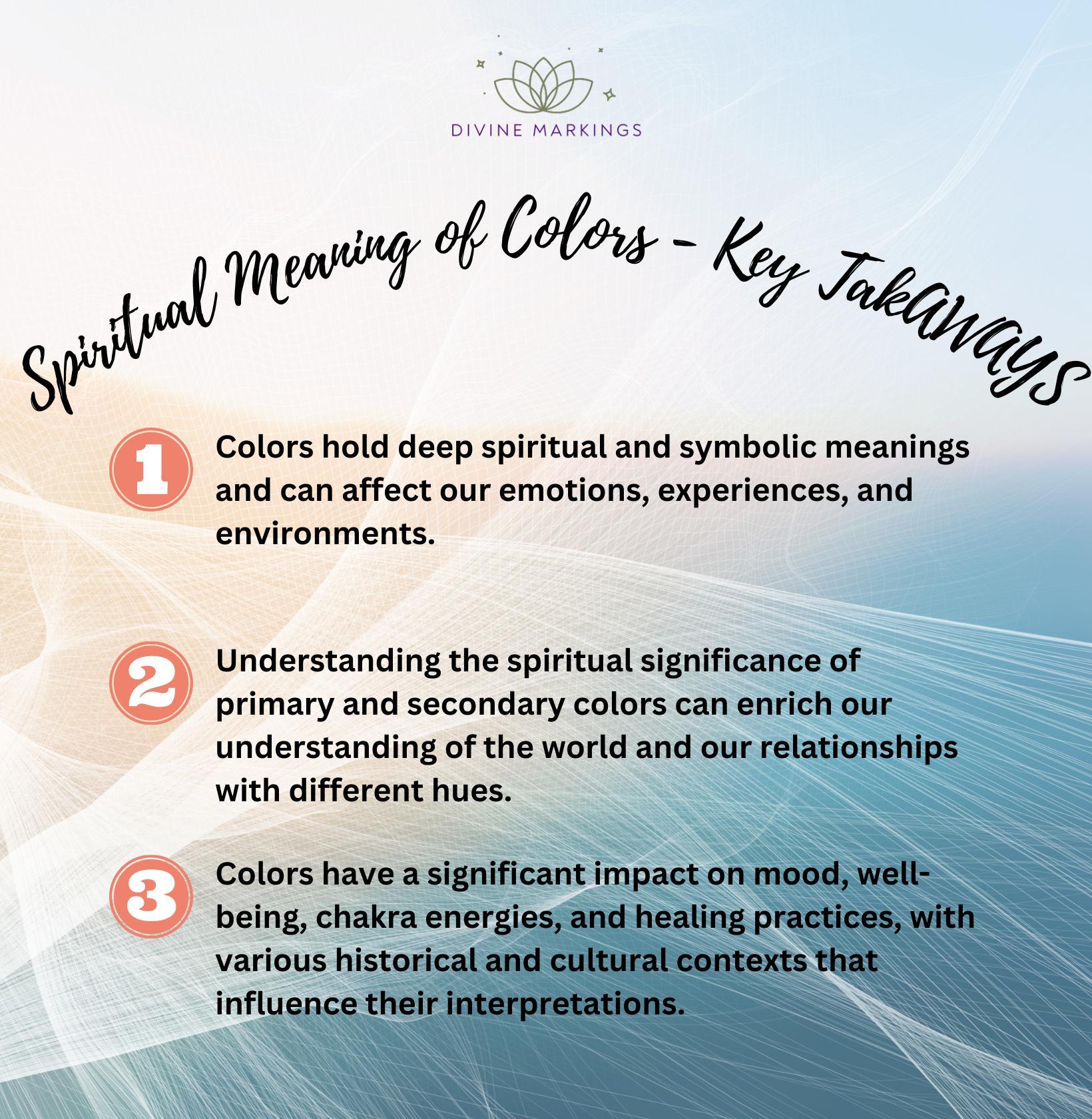 Spiritual Meaning of Colors: A Comprehensive Guide