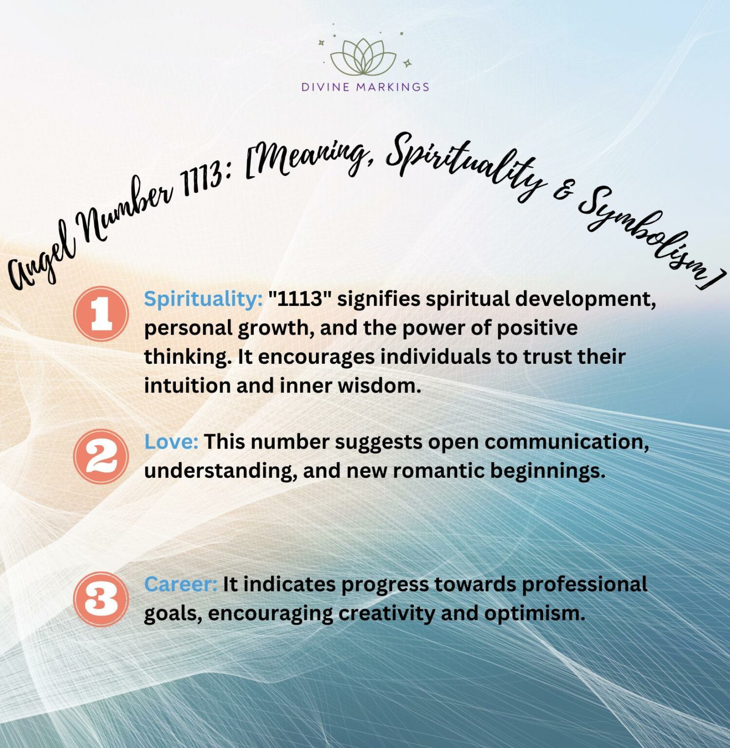 1113 Angel Number Meaning: [Spirituality & Symbolism]