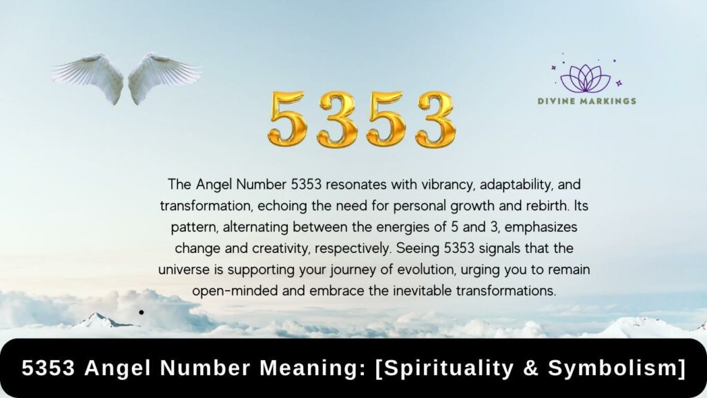 5353 Angel Number Meaning: [Significance and Symbolism] – Divine Markings