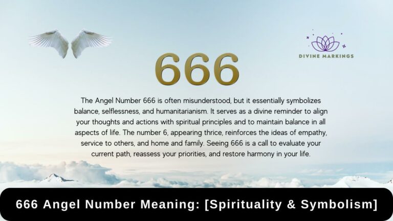666 Angel Number Meaning: [Spirituality & Symbolism]