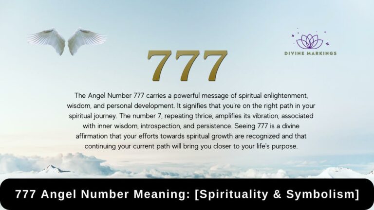 777 Angel Number Meaning: [Spirituality & Symbolism]