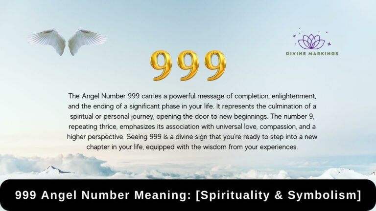 999 Angel Number Meaning: [Spirituality And Symbolism]