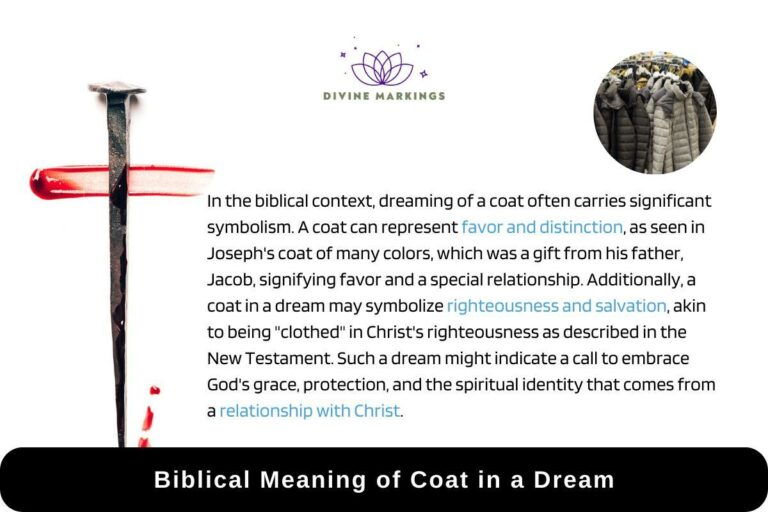 Biblical Meaning of Coat in a Dream
