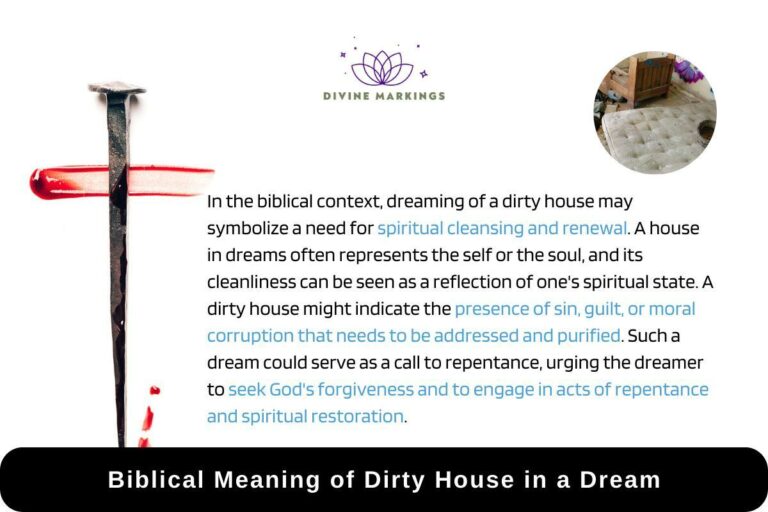 Biblical Meaning of Dreaming of a Dirty House
