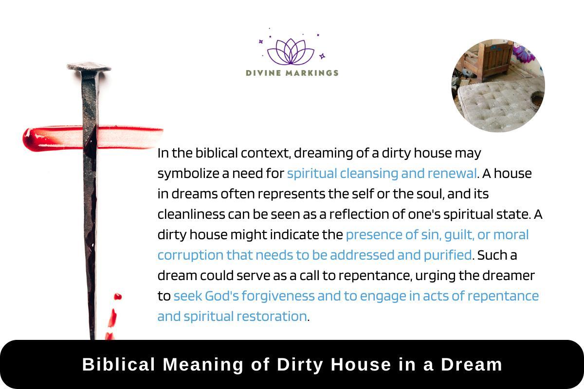 Biblical Meaning of Dirty House in a Dream