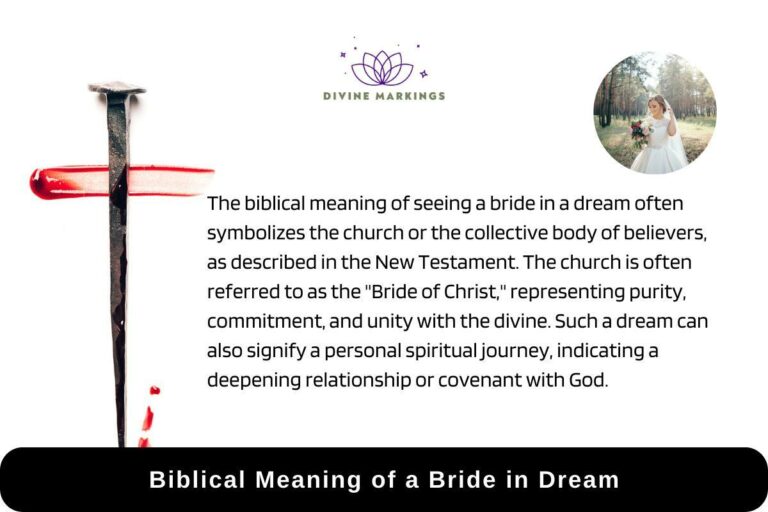 Biblical Meaning of a Bride in Dream