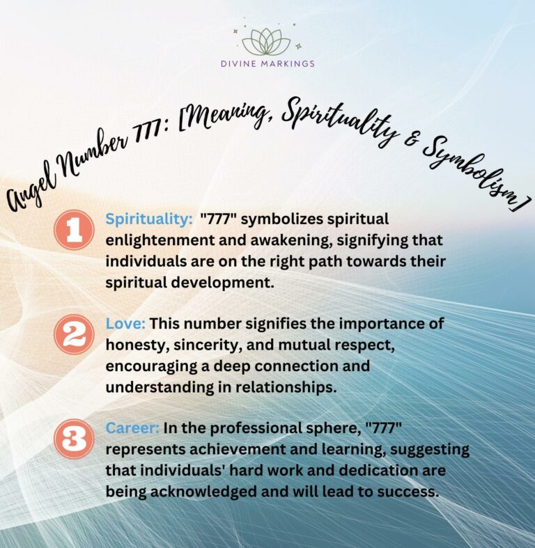 777 Angel Number Meaning: [Spirituality & Symbolism]